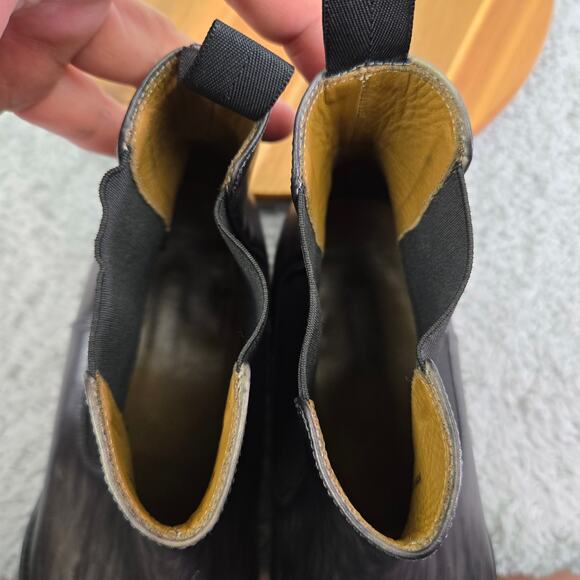 Saks Fifth Avenue by Magnanni Gray Smooth Leather Casual Chelsea Boot Mens 12 M - Picture 14 of 16